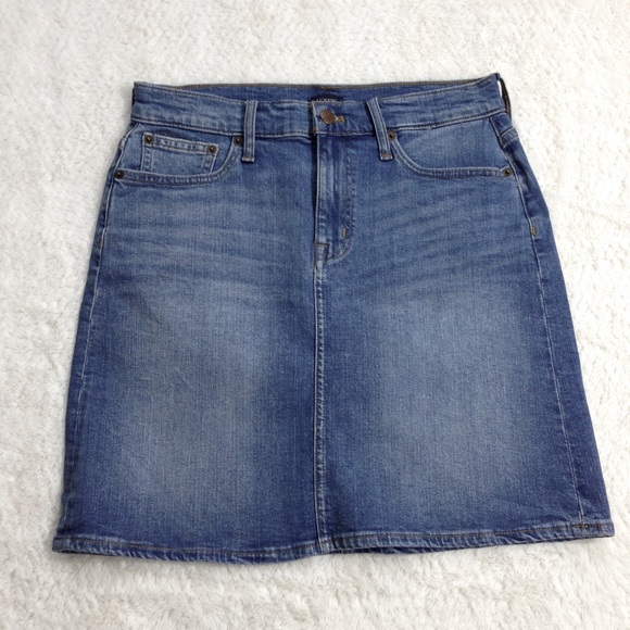J. Crew Denim Mini Skirt - Picture 1 of 6